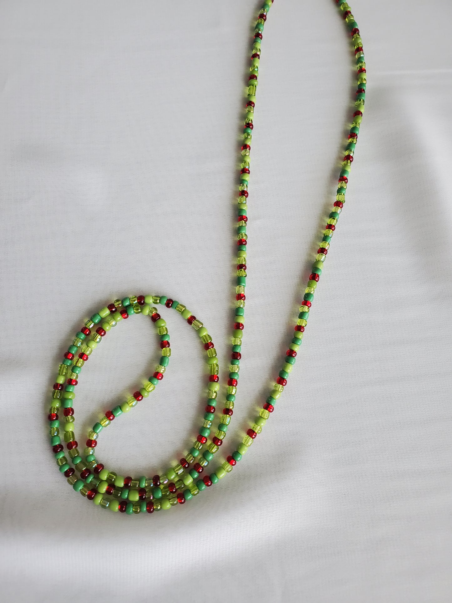Grinch Color waistbead