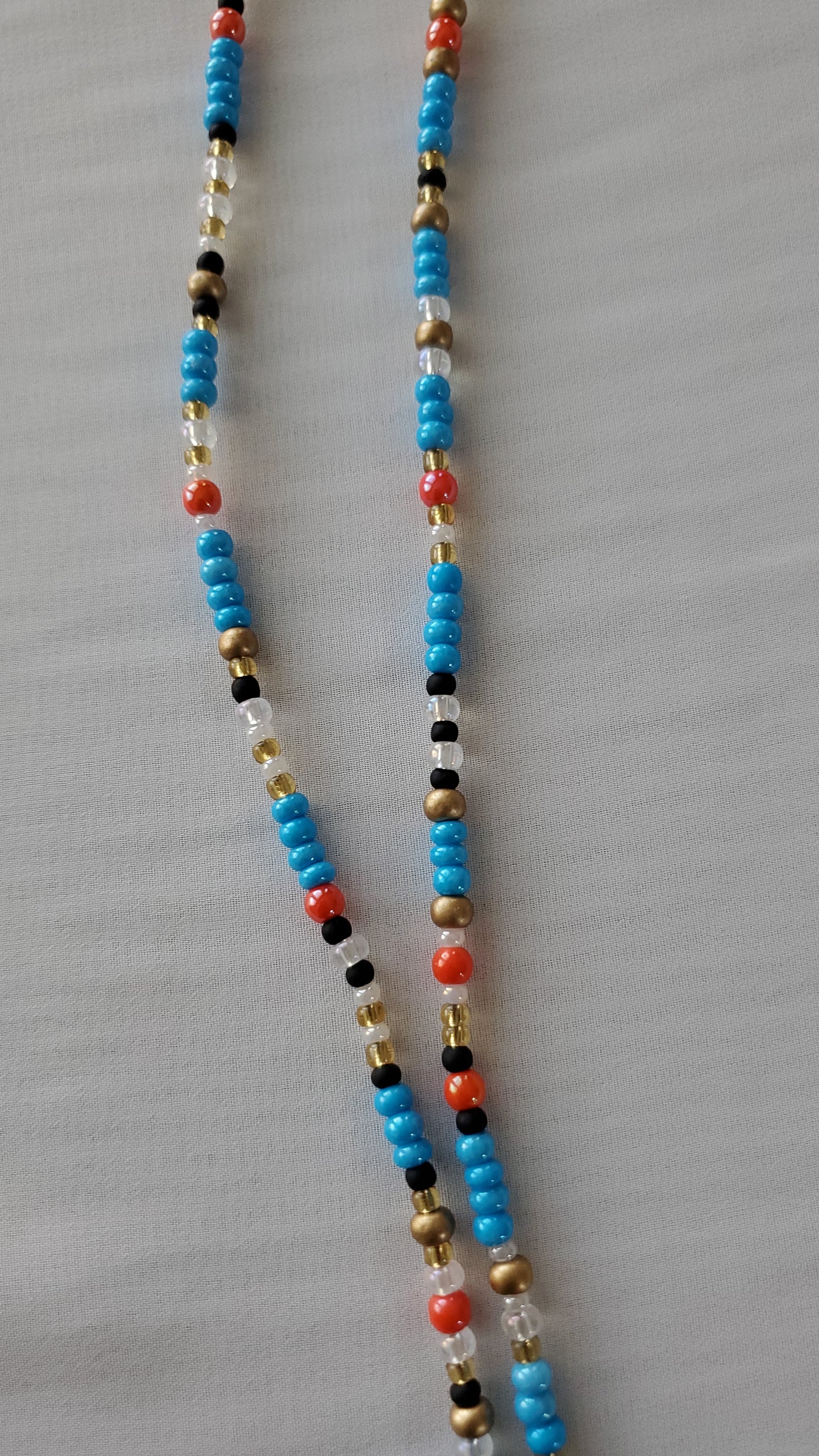 Multi color waistbead