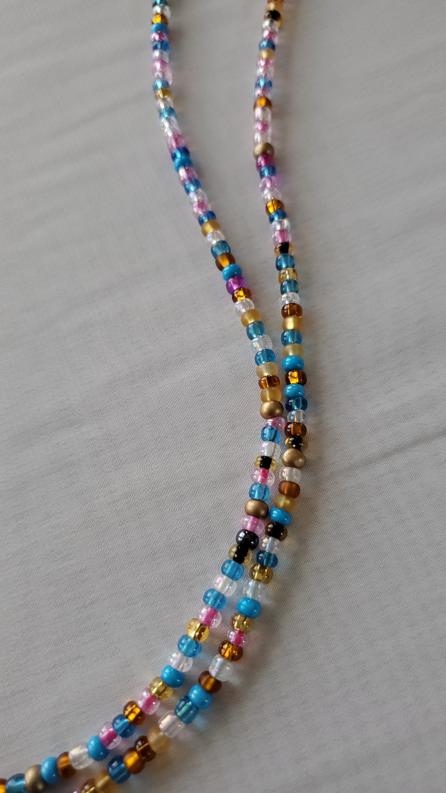 Multi color waistbead