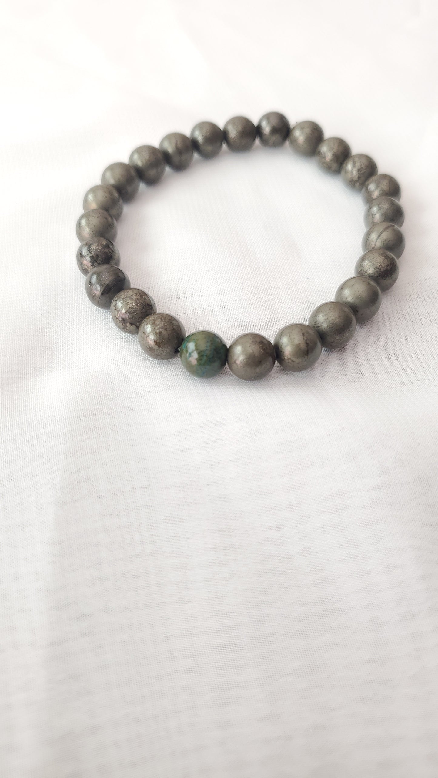 Unisex Pyrite bracelet