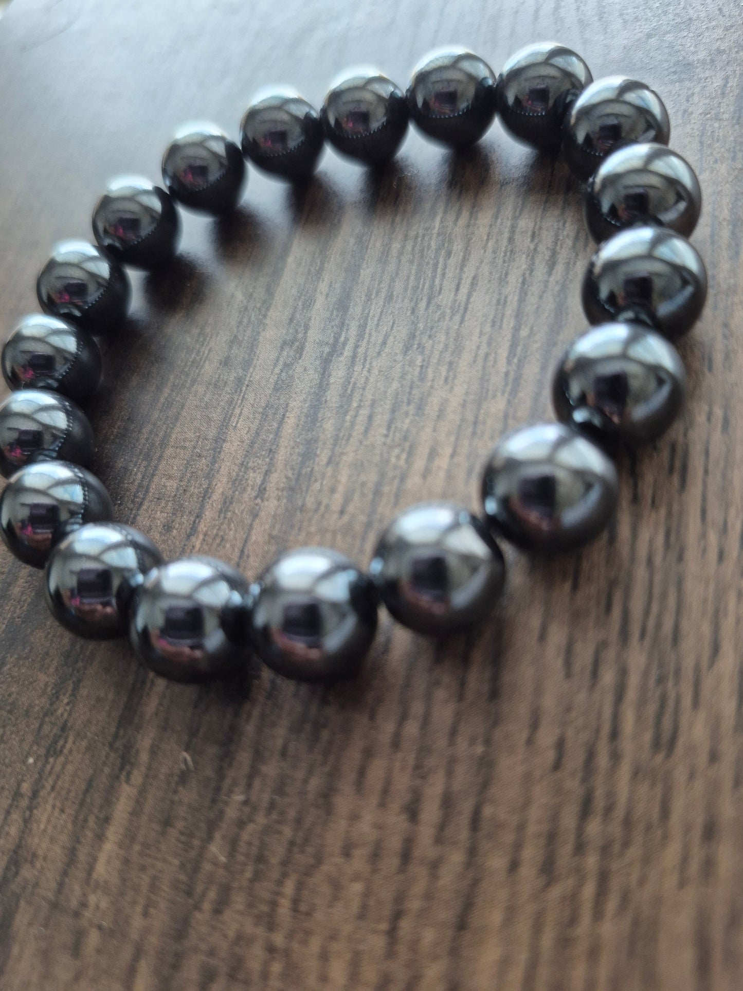 Women's Hematite Ball Bracelet For Women Handcrafted