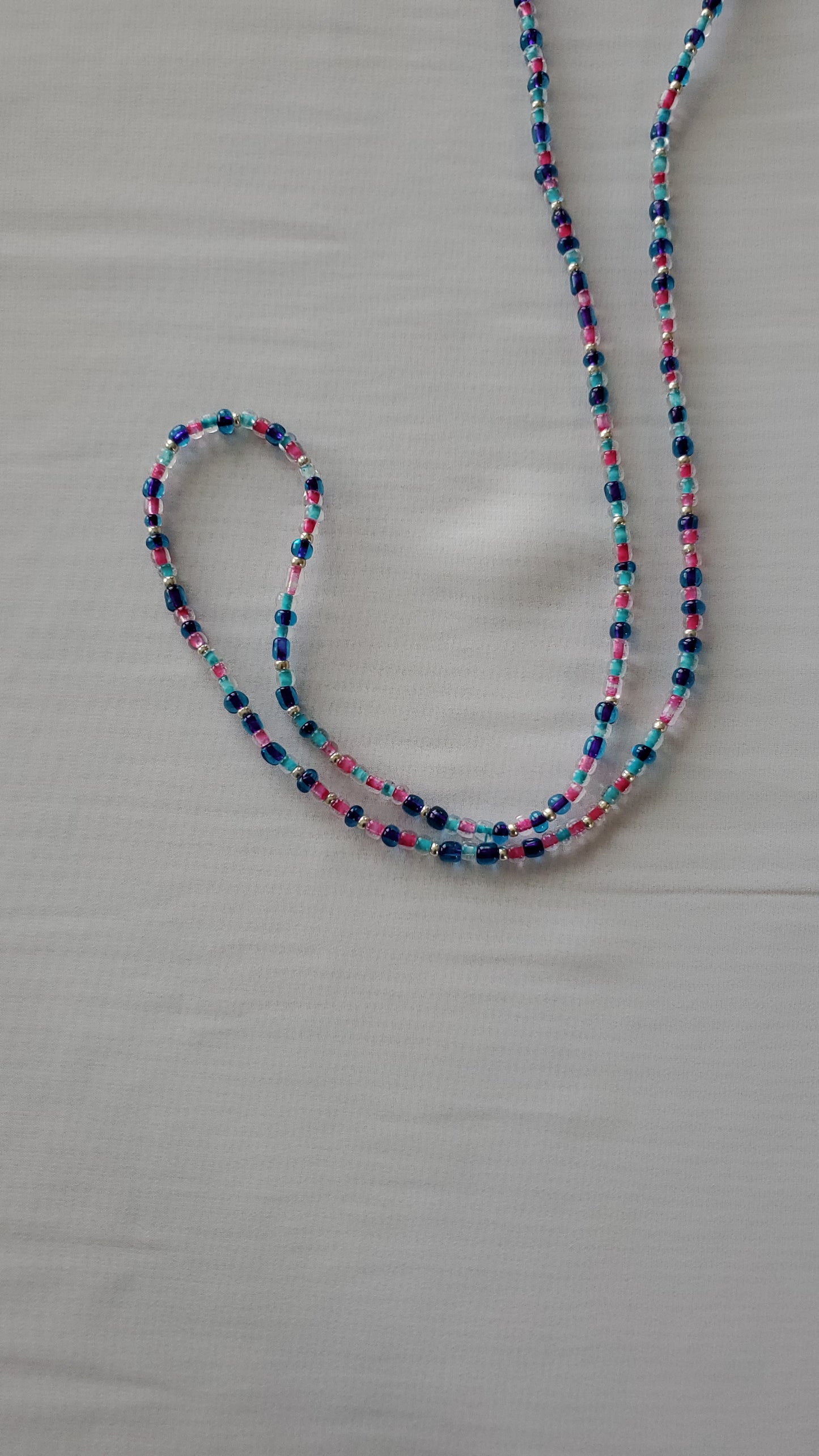 Multi color waistbead