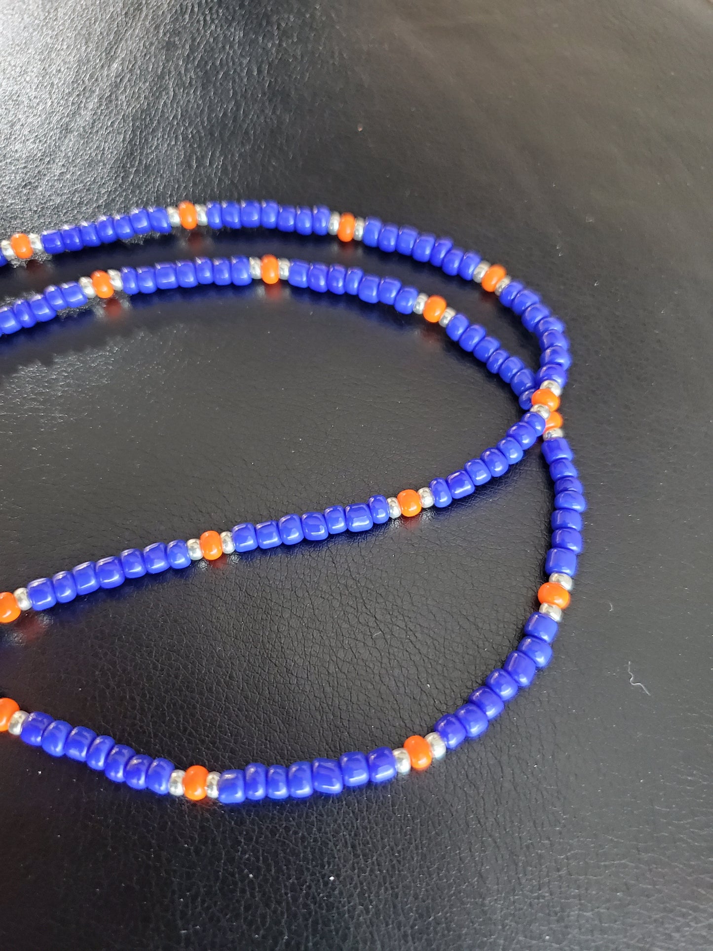Multi colored waistbead
